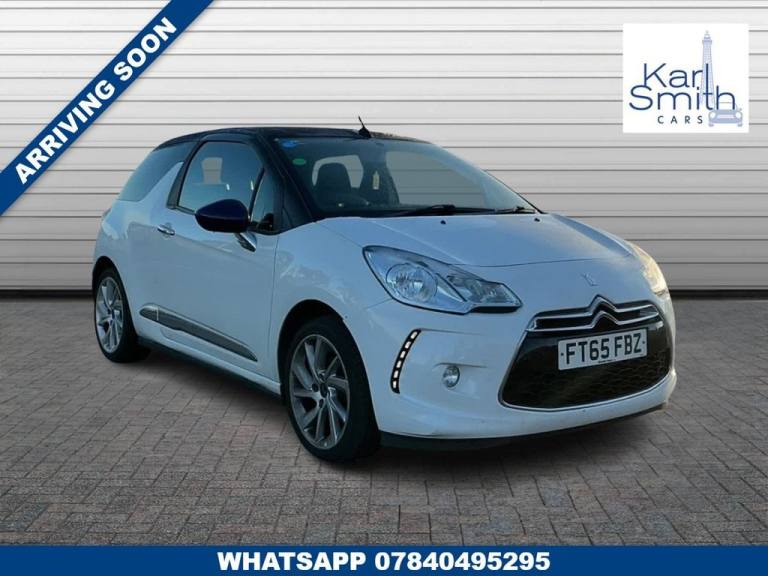 2016 DS Automobiles DS 3 1.6 BlueHDi DStyle Nav 2dr CONVERTIBLE DIESEL Manual