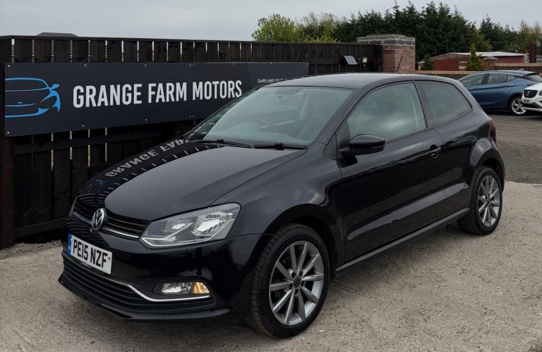 2015 Volkswagen Polo 1.0 SE Design 3dr HATCHBACK Petrol Manual