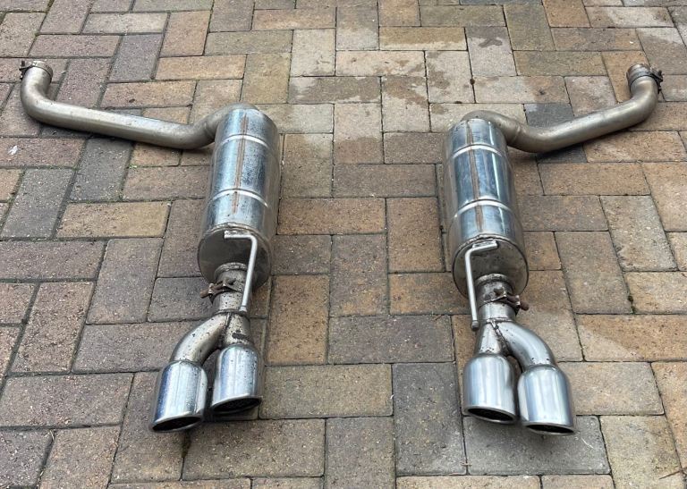 Jaguar XFS 3L Diesel Spires exhaust 