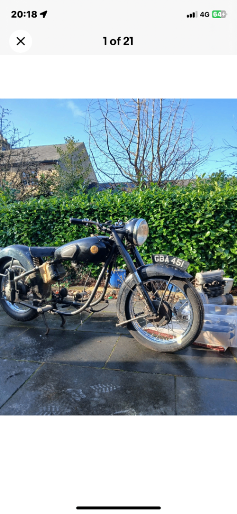  Sunbeam S8 1953, 500 (cc)