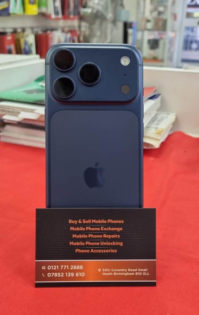 APPLE iPHONE 17 PRO MAX 512GB - BLUE -UNLOCKED-(BRANDNEW CONDITION)+APPLE WARRANTY