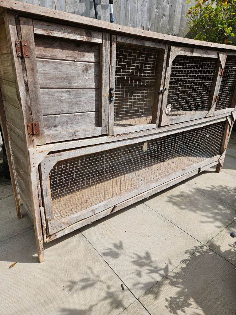 2-story 5-foot rabbit hutch