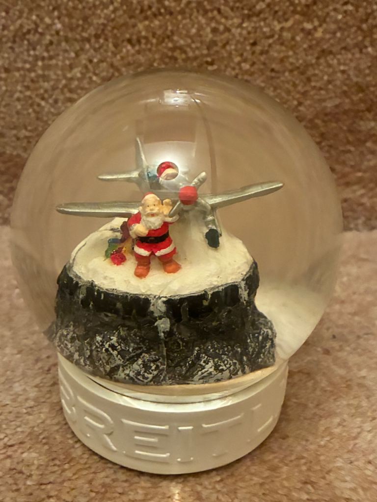 Rare Breitling 2008 snow globe 