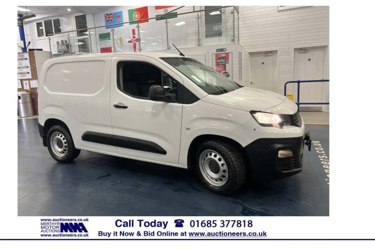 2019 Peugeot Partner 1000 L1 GRIP 1.6 BLUE HDI 100PS SWB 3 SEAT VAN (EURO 6). ------------------ ...