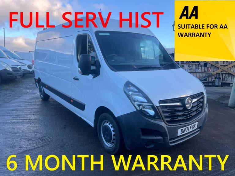 2021 Vauxhall Movano 2.3 Turbo D 135ps H2 Van PANEL VAN Diesel Manual