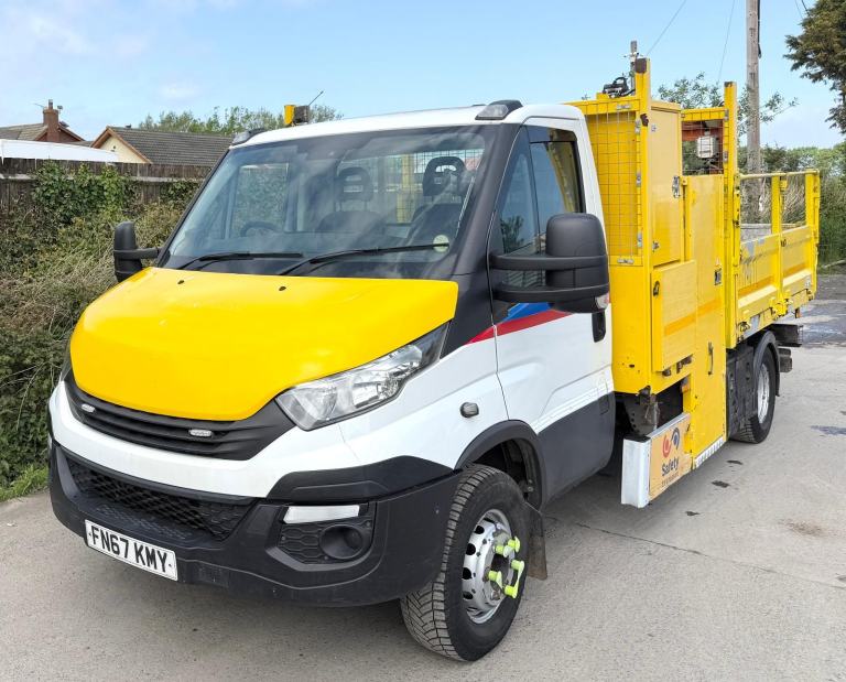 2017 IVECO DAILY TOOLBOX TIPPER 7.2 TON TARMAC CHUTES 79,000 MILES EURO-6 U-LEZ
