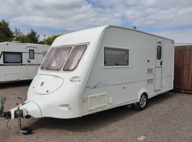 Fleetwood touring caravan 