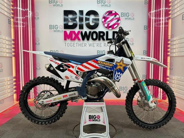 Husqvarna TC 150 2025 - Zero Hours - RJ Hampshire MXON replica graphics