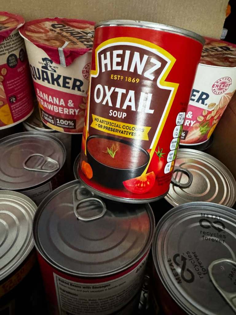 PENDING - FREE FOOD - Tins, Soups, Instant Oats, and more