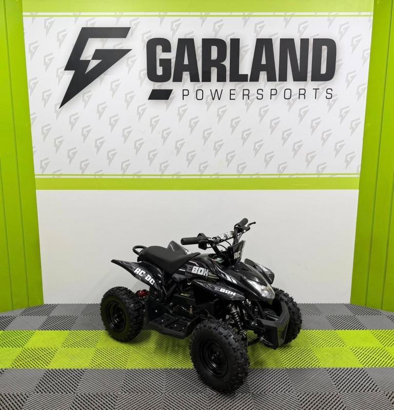 EBOX ACDC 800w Kids Electric Quad Bike - Black, Brand new 2025 model