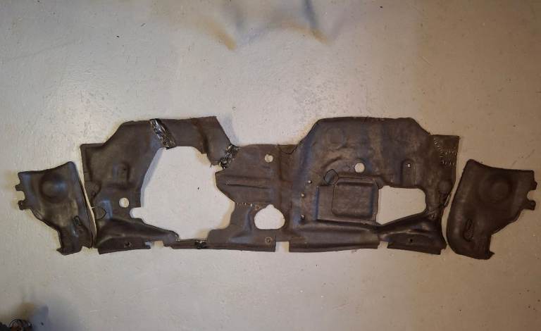 VW Volkswagen T4 Transporter Internal Engine Bulkhead and A Pillars Sound Insulation