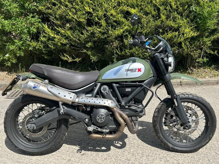 2017 17 DUCATI SCRAMBLER 800 URBAN ENDURO ROADSTER CLASSIC RETRO 803 AKRAPOVIC