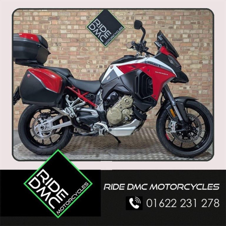 DUCATI MULTISTRADA V4 1158 V4S 2021 - LOW MILEAGE - SERVICED - FULL LUGGAGE -