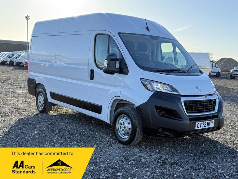 2023 Peugeot Boxer 2.2 BlueHDi H2 Professional Van 140ps PANEL VAN DIESEL Manual