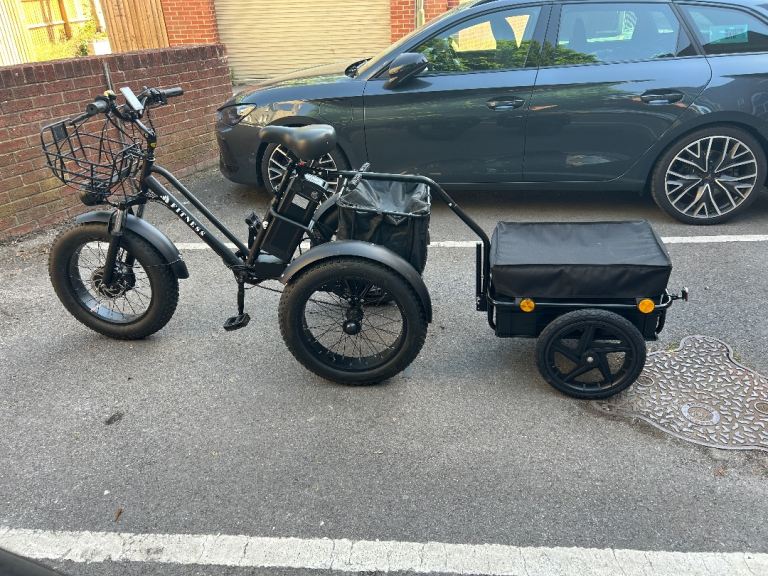 E Tricycle cargo & trailer