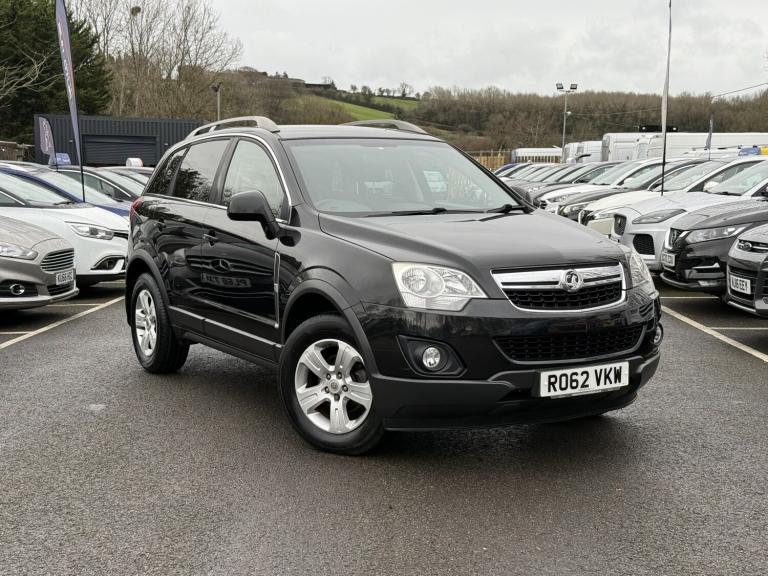 2012 VAUXHALL ANTARA 2.4 Exclusiv ULEZ Petrol Manual 5 Door Black