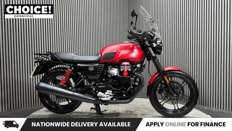 Moto Guzzi V7 750 STONE 2020 ONLY 7K MOT 9/27 CAFE RACER BOBBER