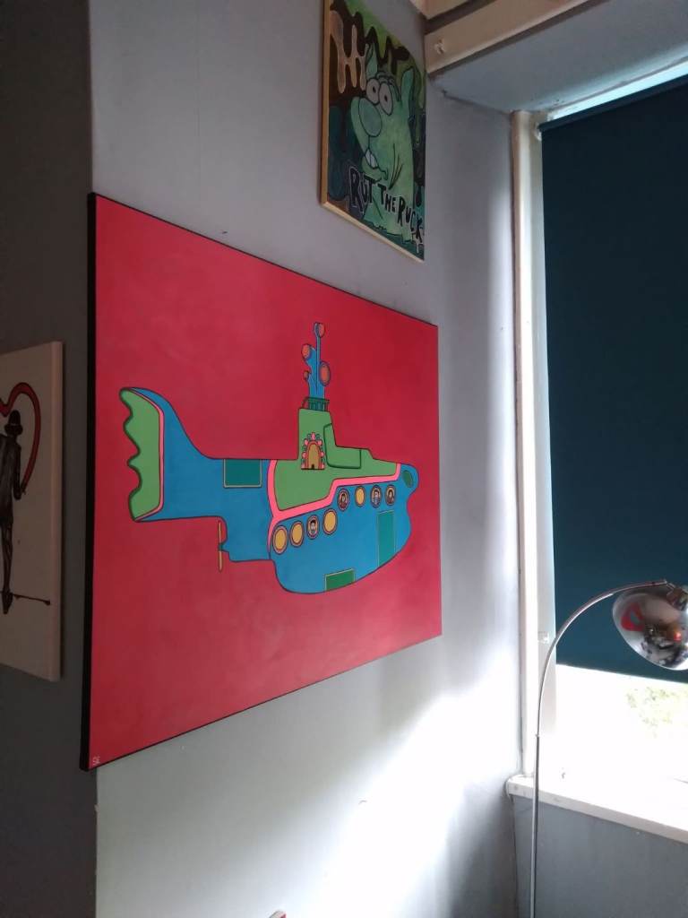 GOOT ART and DESIGN, BLUE SUB