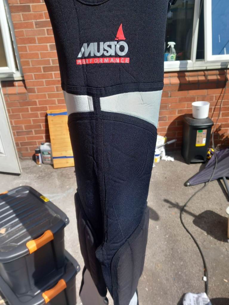 MUSTO Performance Sailing Trousers - Black, Good Condition