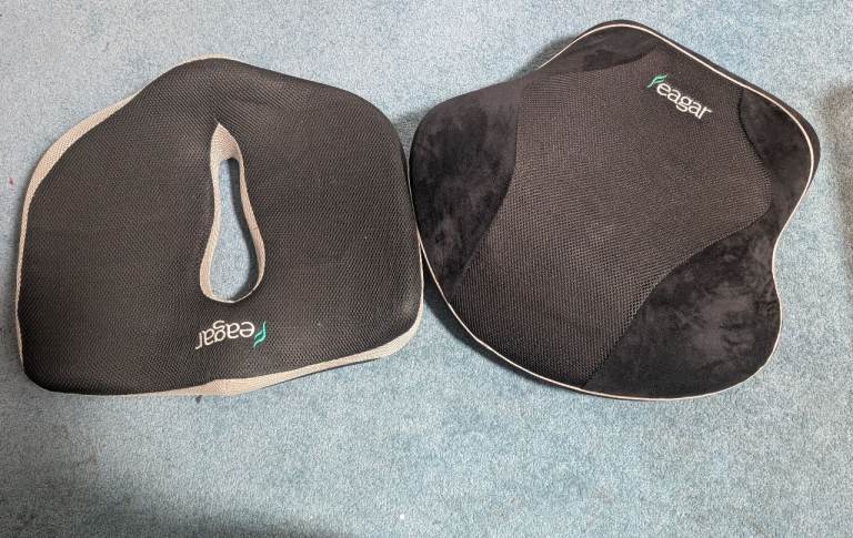 Feagar orthopedic back and coccyx cushions 