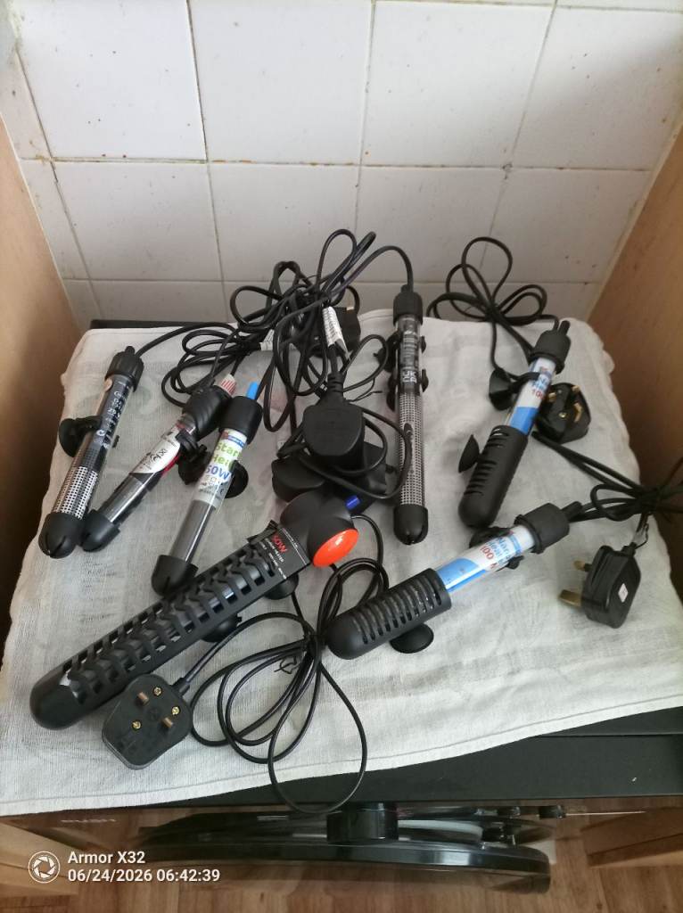 Fish tank heaters 