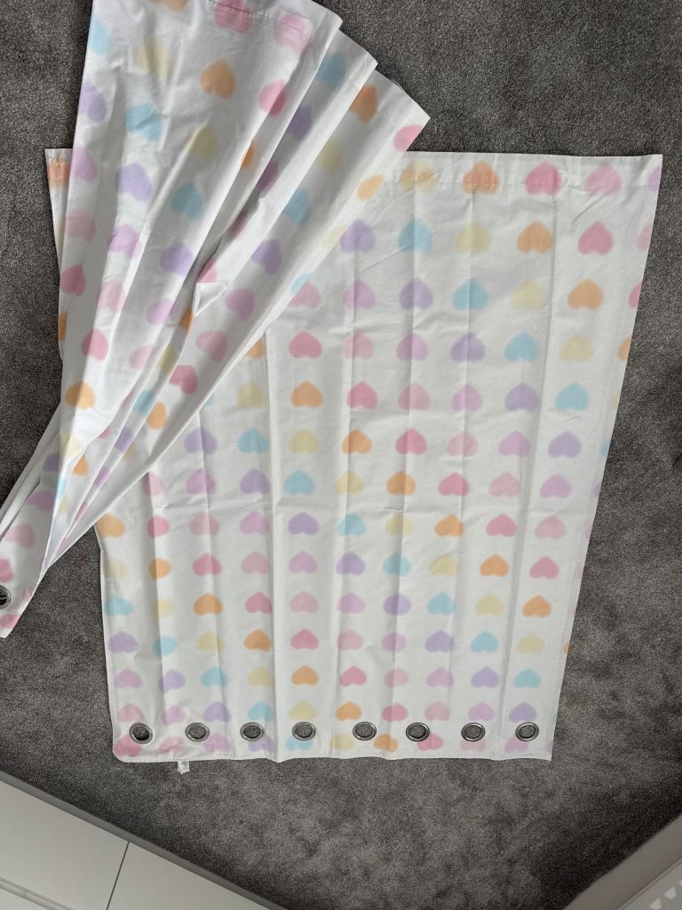 Next Love Heart Curtains 