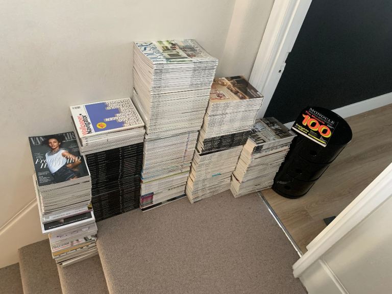A suite of design / creative magazines spanning many decades...
