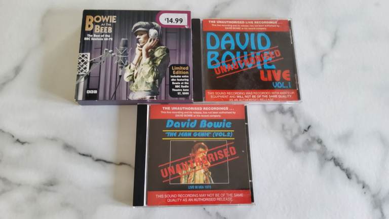 David Bowie cds 