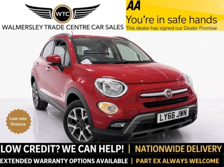 2016 Fiat 500X 2.0 Multijet 4x4 Cross 5dr Auto HATCHBACK DIESEL Automatic