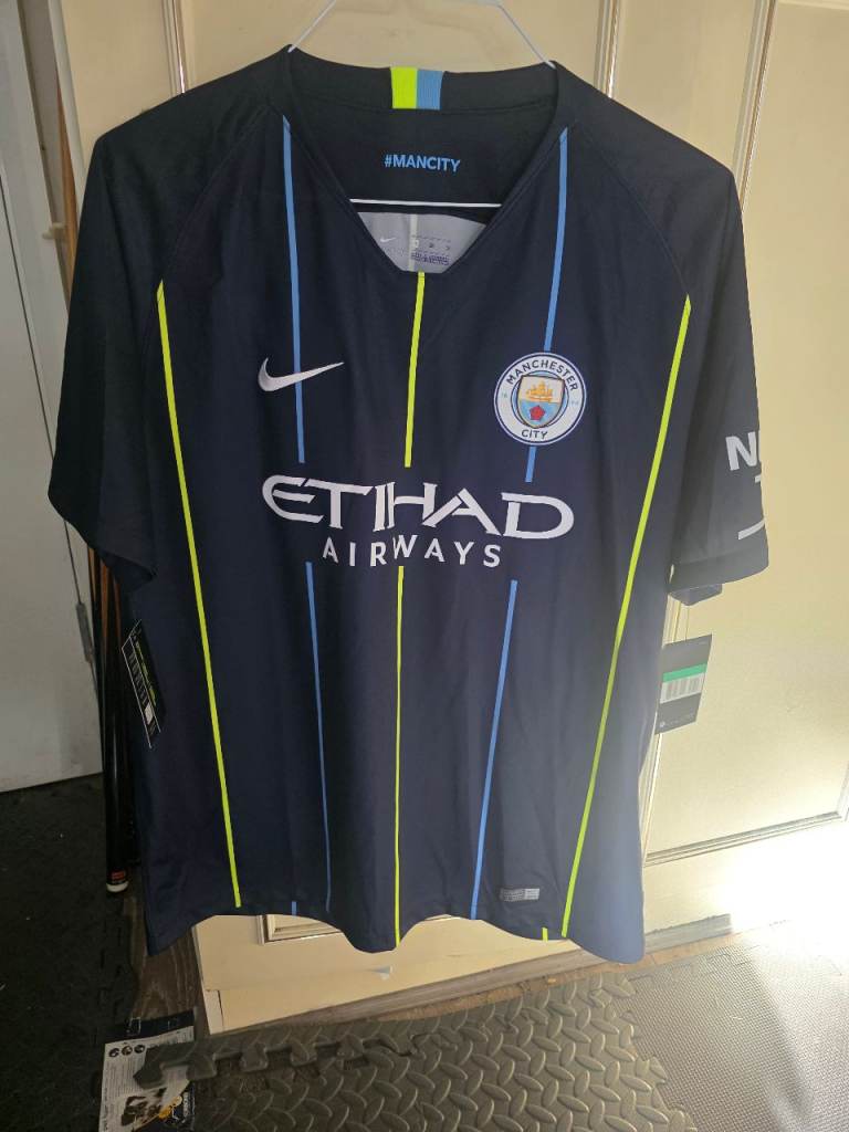Manchester city away shirt original new with tags