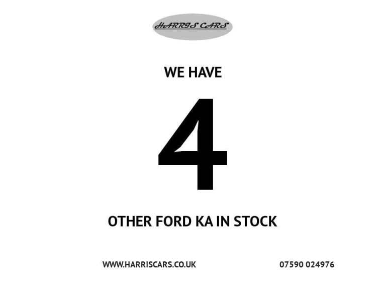 2012 Ford Ka 1.2 Studio 3dr [Start Stop] HATCHBACK PETROL Manual