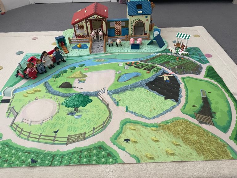 Wooden Toy Farm (from the Great Little Trading Company)