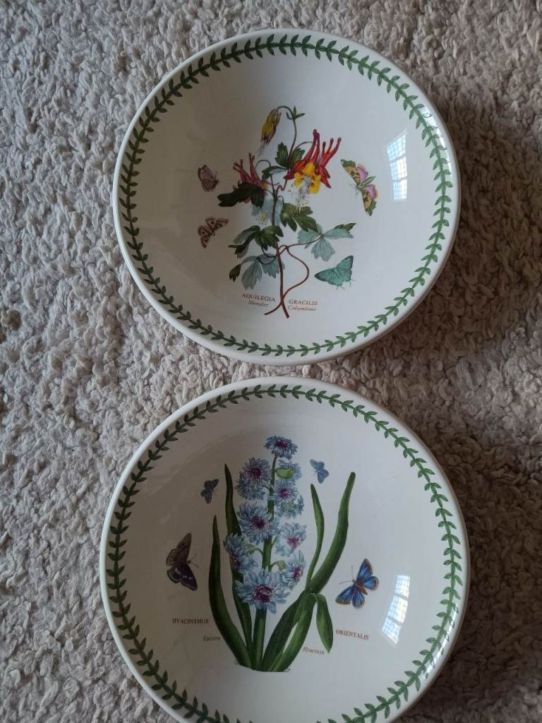 PORTMEIRION BOWLS BOTANIC GARDEN X 2