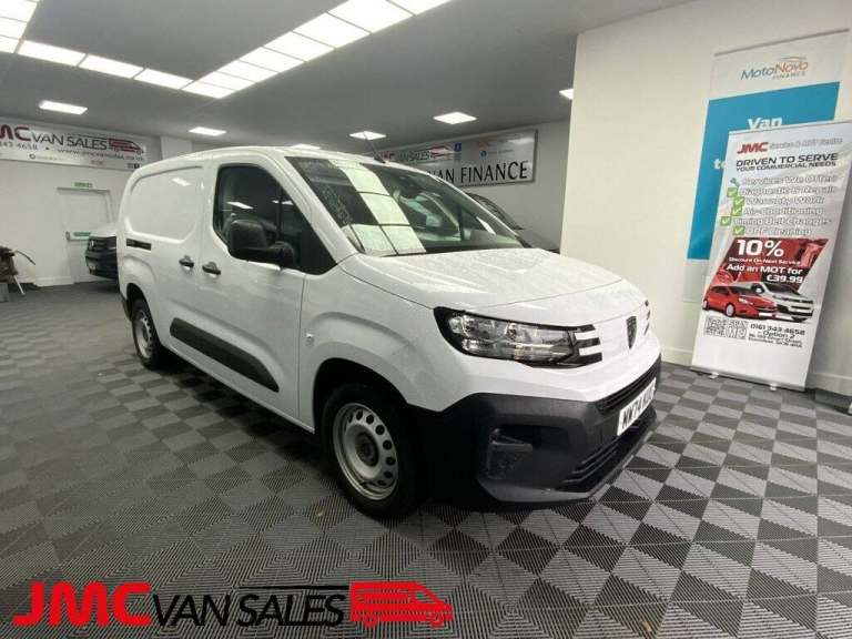 2024 74 PEUGEOT PARTNER 1.5 BLUEHDI 950 PROFESSIONAL LONG PANEL VAN 6DR DIESEL M