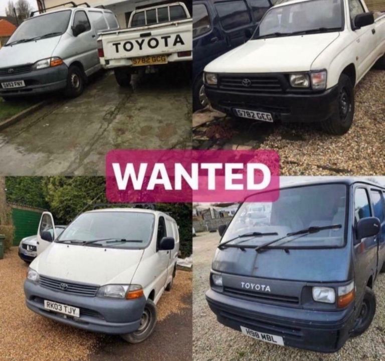 Toyota Landcruiser Hilux Hiace Corolla Carina Avensis Starlet Picnic Rav4 