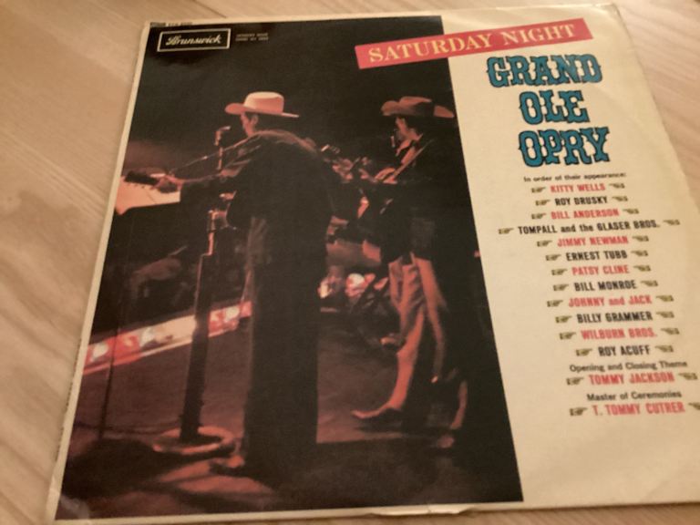 SATURDAY NIGHT….GRAND OLE OPRY……ALBUM…..STEREO