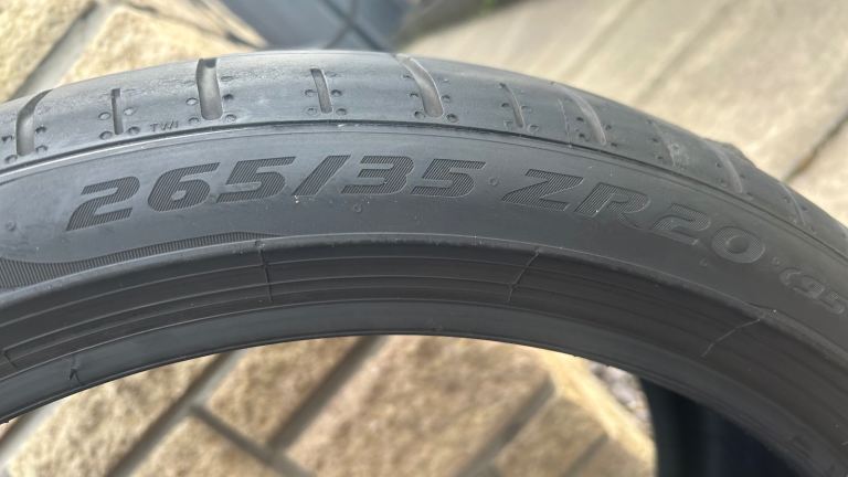 Barely Used Pirelli P Zero 265/35/ZR20 (95Y) Porsche N1 Rated. 