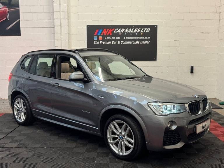 2016 66 BMW X3 2.0 20D M SPORT SUV 5DR DIESEL AUTO XDRIVE EURO 6 (S/S) (190 PS) 