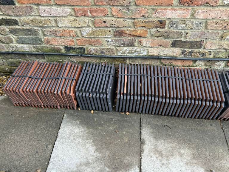 Sandtoft Clay 20/20 Interlocking Antique Slate Roof Tiles x 59 Low Pitch 15°