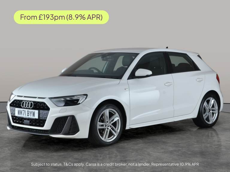 2022 Audi A1 1.0 TFSI 25 S line Sportback 5dr Petrol Manual Euro 6 (s/s) (95 ps) - CRUIS Hatchbac...