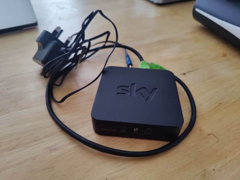 Sky SC201 WiFi Adapter for HD & HD+ box, with Original Sky Power/Ethernet Cable