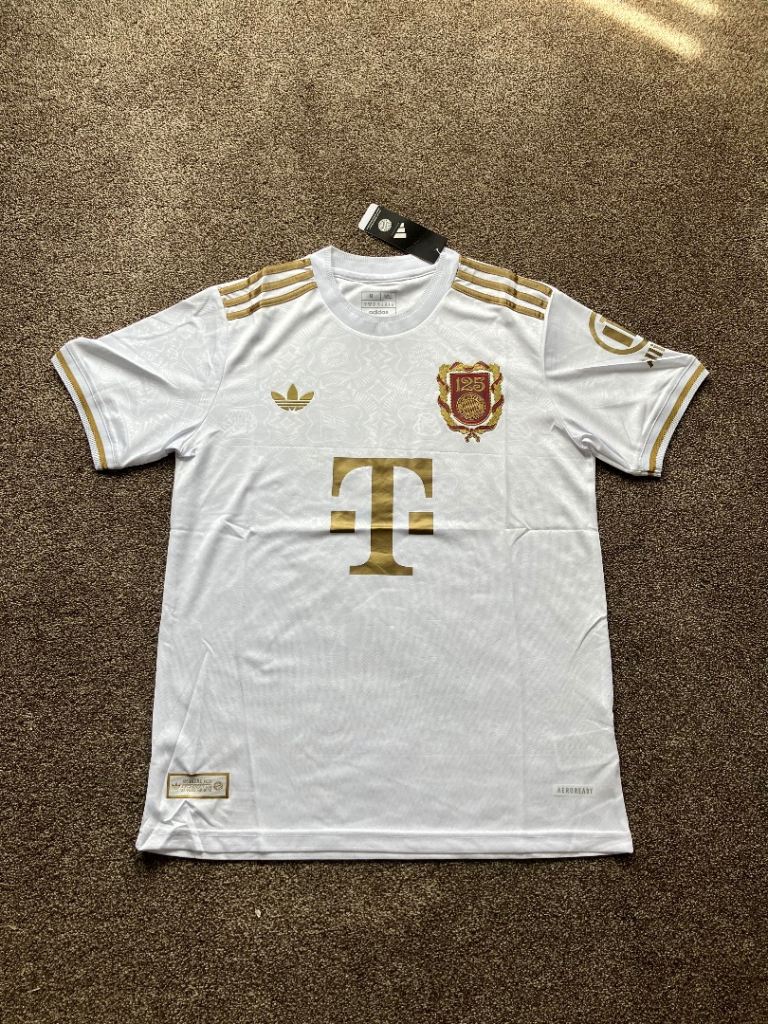 Brand new Adidas Bayern Munich 125th Anniversary Football jersey with Tags