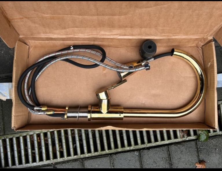 Kitchen Chrome Mixer Tap