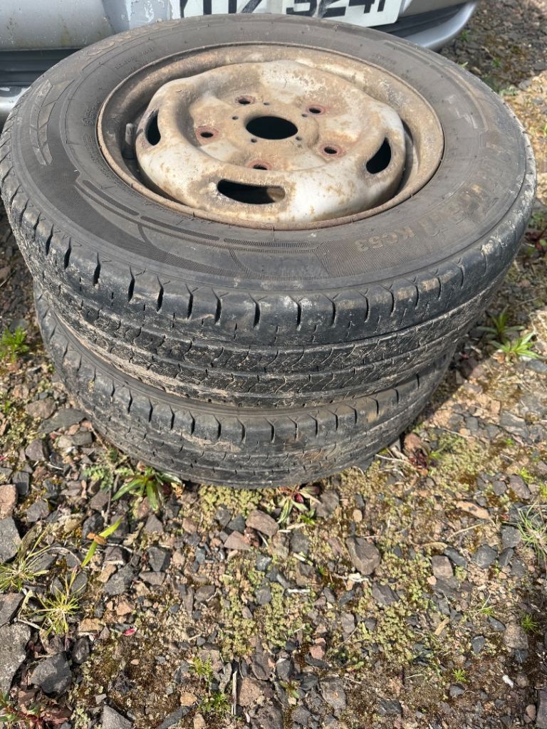 15”Ford Transit rims and tyres 