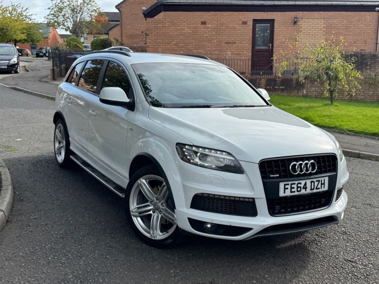 Audi, Q7, S-Line, 2014,77kMiles,Automatic,7seats