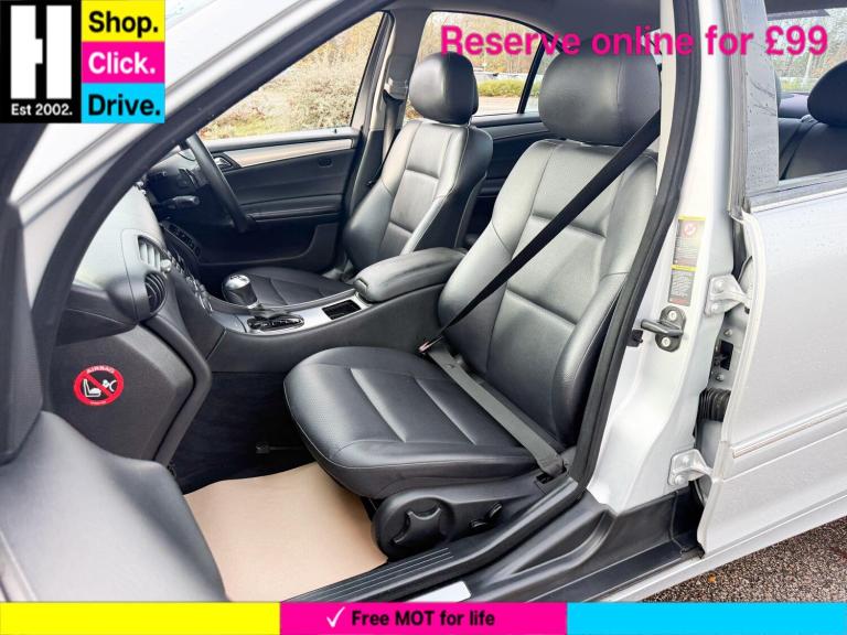 2006 Mercedes-Benz C Class 1.8 C180 Kompressor Avantgarde SE Saloon 4dr Petrol Automatic (193 g/k...