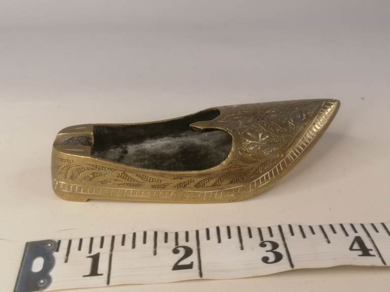 Vintage  Brass Ashtray, Mid Century Ashtray. Measurements in my add. As seen.