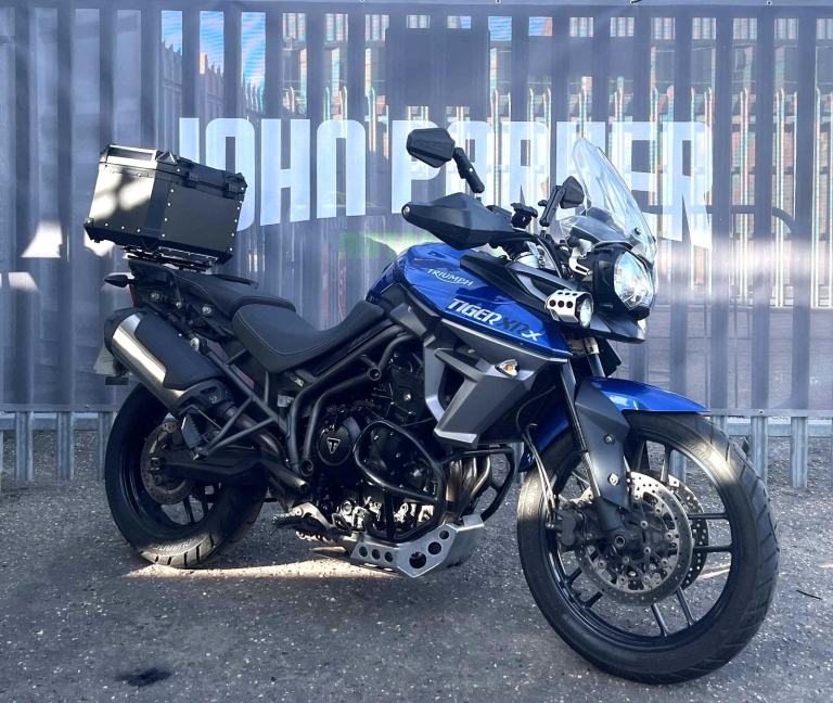 2016 Triumph Tiger 800 XRx Low 800cc Adventure Tourer Motorcycle - 26985 Miles