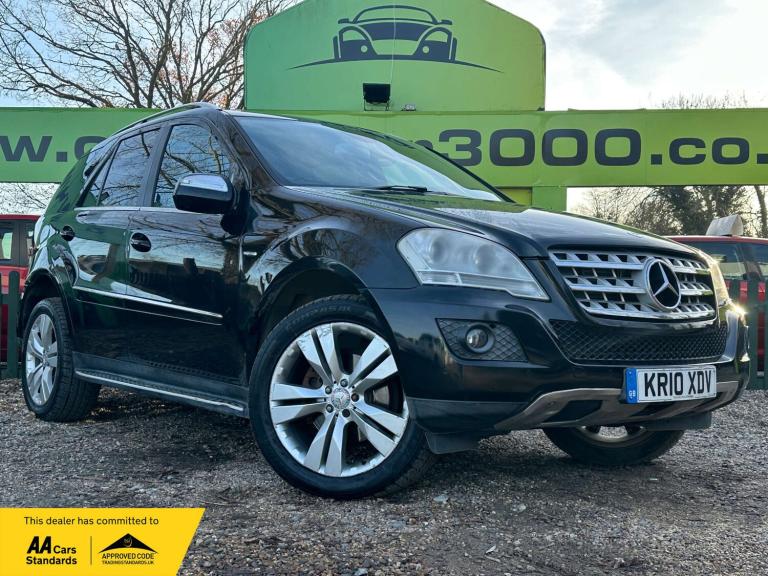 2010 Mercedes-Benz M Class 3.0 ML350 Sport CDi BlueEfficiency Auto 4WD 5dr SUV Diesel Automatic