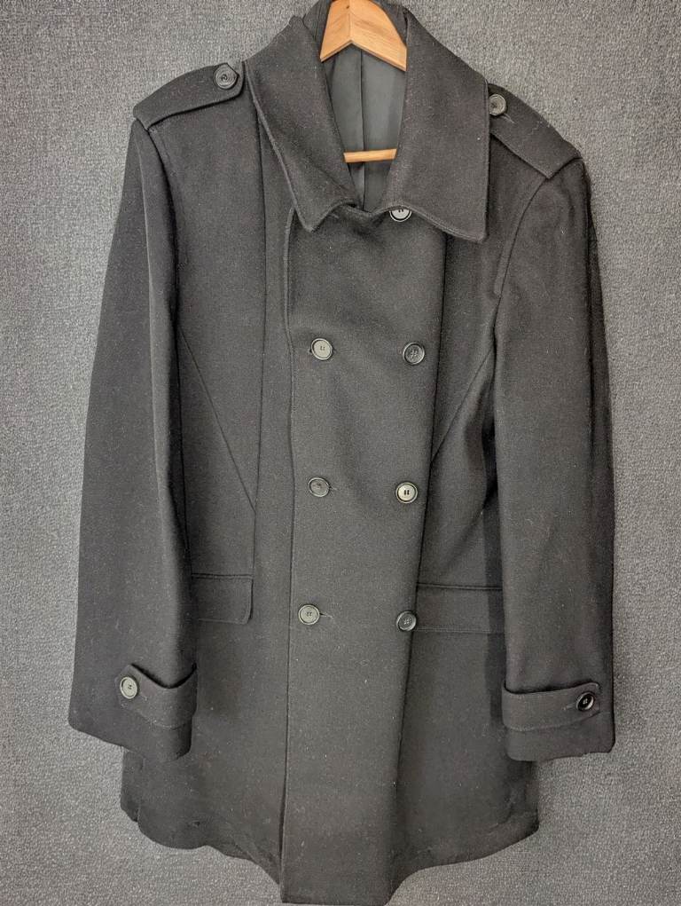 image for XXL Men's Jeff Banks peacoat jacket 